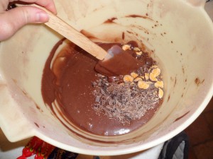 Mix through until equally distributed