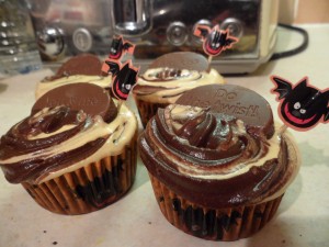 Frosted...messily but deliciously!