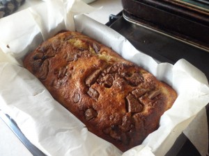 Remove from the oven and leave to cool in it's tin for at least 30mins.