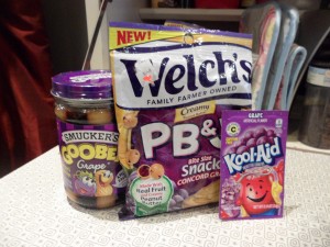 PB&Grape combos ROCK!